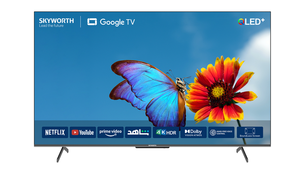 شاشة سمارت سكاي وورث 50 بوصة GOOGLE TV - 4K - QLED