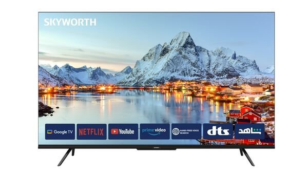 شاشة سمارت سكاي وورث 65 بوصة GOOGLE TV - 4K